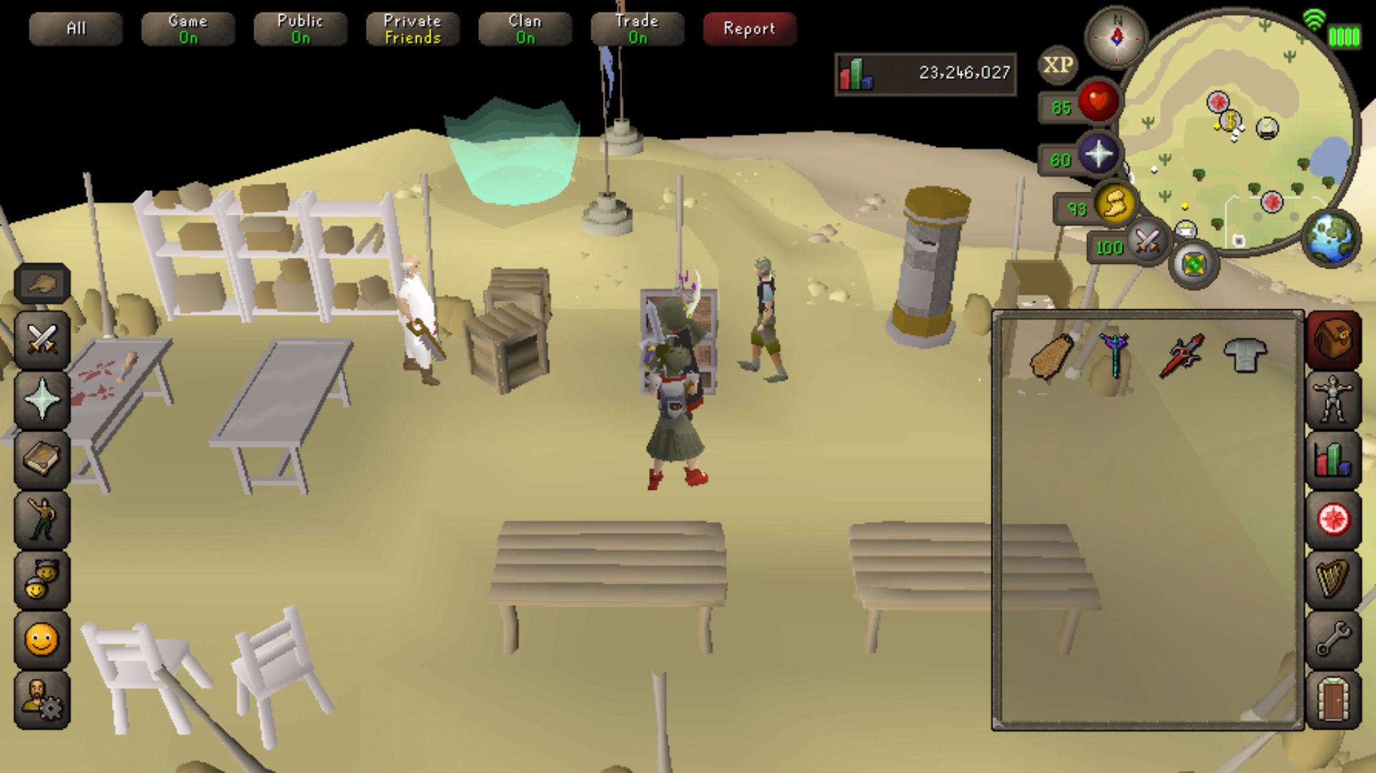 Main Level 100 W Fire Cape Bgloves Zulrah Pet